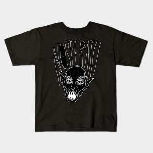 Nosferatu's Head Kids T-Shirt